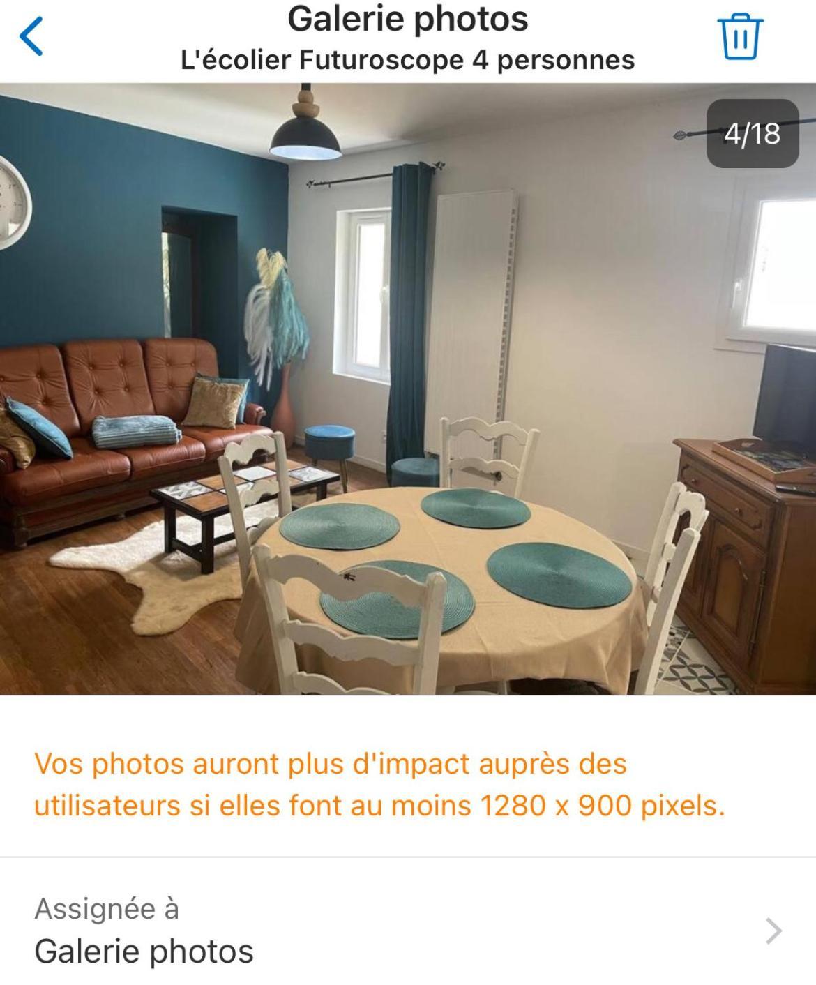 Apartmán L'Ecolier Futuroscope 4 Personnes Beaumont  Exteriér fotografie