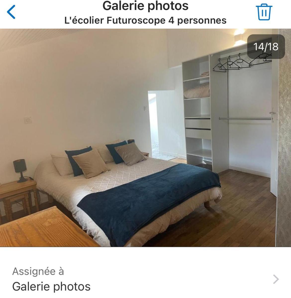 Apartmán L'Ecolier Futuroscope 4 Personnes Beaumont  Exteriér fotografie